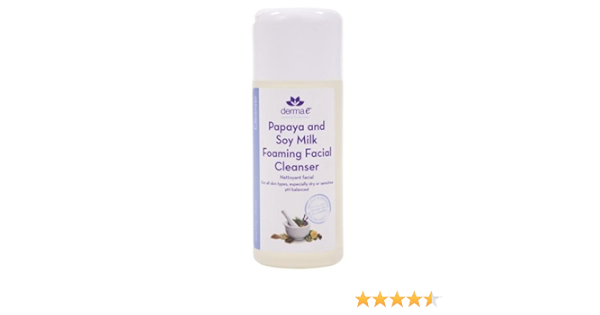 derma e foaming facial cleanser