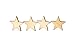 Natural Wooden Star, Unfinished Wood Ornaments, Christmas Star Hanging Ornaments, Little Star Cutout Shape, DIY Decorating Photo Props for Arts, Crafts & Sewing (30mm)