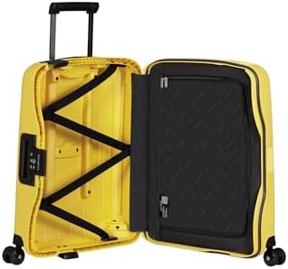 S'Cure - Renewed Spinner S, Bagage Cabine, S (55 cm), 34 L, Jaune (Yellow)