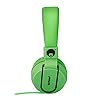 Rockpapa-952-Stereo-Foldable-Headphones-On-Ear-Adjustable-Headband-with-Microphone-for-Kids-Childrens-Adults-Tablet-Computer-Mobile-CDDVD-MP34-Black-Green Rockpapa Kids Headphones, 952 Childrens Headphones, Wired Headphones with Microphone, Foldable, Stereo Sound, 3.5mm Jack…