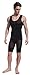Tri-Slim Men's Slimming Body Shaper Tank Top,3 Steps Buckles Adjustment