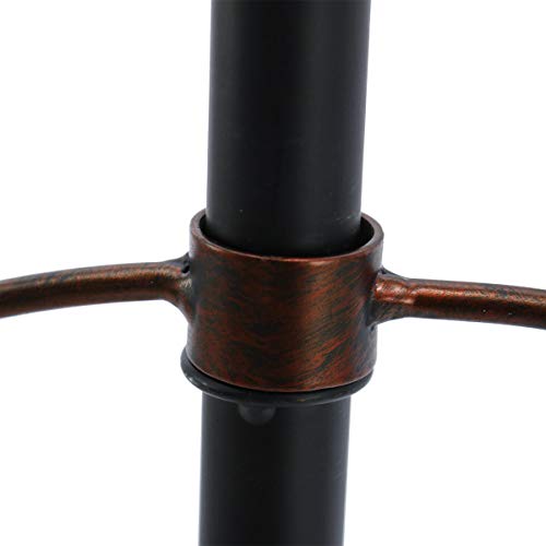 hourflik Sunflower Wind Spinners with Stake Metal Outdoor Copper Garden Spinner with