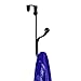 InterDesign York Lyra Over Door Organizer Hook for Coats, Hats, Robes, Clothes or Towels – Dual Hook, Bronze