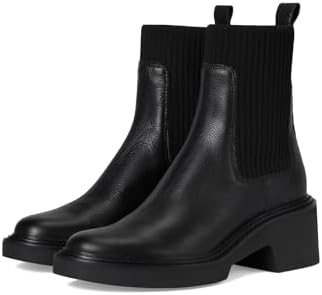 Amazon.com | La Canadienne, Womens, Seraphina, Black, 5, B  La Canadienne Seraphina Suede Chelsea Ankle Booties Women 7.5 Black Pull on Boot main image 0