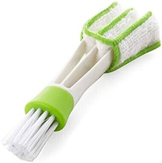2 in 1 Multipurpose Cleaning Brush Window Blind Cleaner Mini Blind Duster Keyboard Cleaner for House,Car,Office Computer Cleaning