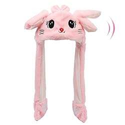 Hopearl Kitty Hat with Ears Moving Jumping Pop Up