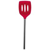 Tovolo Silicone Slotted Turner - Candy Apple