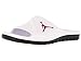 Nike Jordan Mens Jordan Super.Fly Team Slide White/Gym Red/Black Sandal 10 Men US
