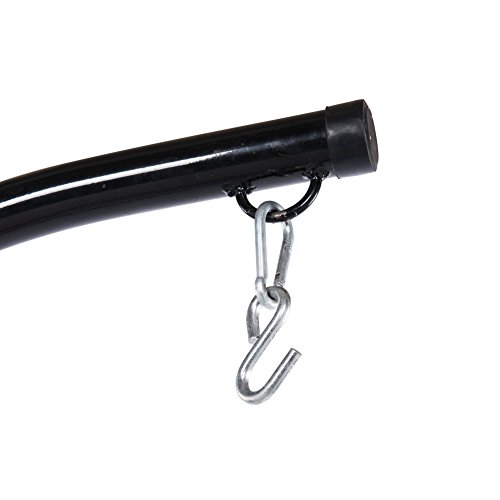 Lazy Daze Hammocks C Shape Steel Hammock Swing Chair Stand for Outdoor