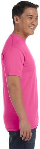 Comfort Colours Adults Unisex Short Sleeve T-Shirt (S) (Neon Pink)