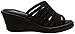 Skechers Cali Women's Rumblers Hot Shot Wedge Sandal,Black,8 M US