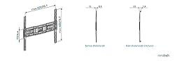 Meliconi SLIMSTYLE Plus 400S - Ultra Slim Fixed