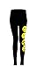 GIRLS T-SHIRTS AND LEGGINGS EMOJI EMOTICONS SMILEY FACES SHORT SLEEVE TOPS 7-13, Black (Leggings), 11-12 years