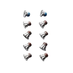 QiKun-Home 10 STKS Nieuwe Socket Schroef voor MacBook Retina A1398 A1502 A1425 Bottom Base Schroeven Set MacBook Pro…