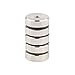 Neodymium Pot Magnets - Bulk Pack of 5 pc- 20+ LB Strength - Countersunk Hole with Mounting Screws