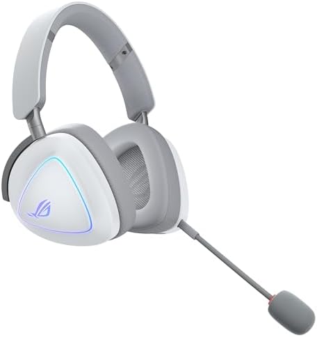 ROG Delta II - Auriculares Gaming Inalámbricos Trimodal - Blanco