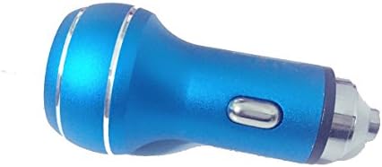iPhone 7 6 6s Plus Car Charger, HIKIN Dual USB 24w Car Charger for iPad Pro Air iPhone 8 SE 5 5S Plus Google Pixel 2 XL Note 8 5 4 Galaxy S8 S8+ S7 S7+ S6 Plus Edge LG Car Adapter ( Blue )