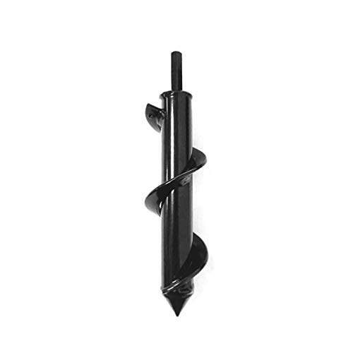 SuperThinker Auger Drill Bit, Garden Plant Flower Bulb Auger Rapid Planter for Planting Bulb Seedlings & Bedding Plant Auger for 3/8" Hex Drive Drill Earth Auger Drill Fence Post Umbrella Hole Digger
