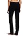 Danskin Women's Sleek Fit Yoga Pant, Black, Small