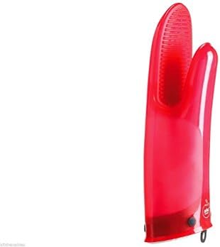 Lunarland OrkaPlus Silicone Non Slip Oven Mitt w/Removable Lining High Heat by Mastrad