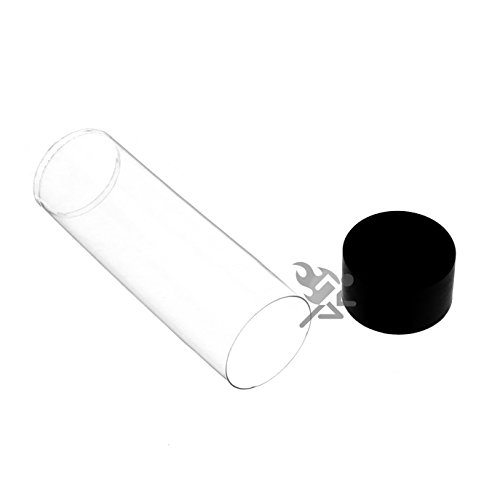 Black Lid Capsule Tube for all "A" Direct Fit Air-Tite Coin Holders Qty: 3