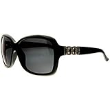 Guess Women's GU7059-BLK-3 Black Butterfly Sunglasses
