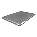 LUVVITT DOLCE Soft Skin TPU Case Back Cover for the New iPad Air 5th Generation (LIFETIME WARRANTY) Compatible with Smart Cover - Transparent Space Gray