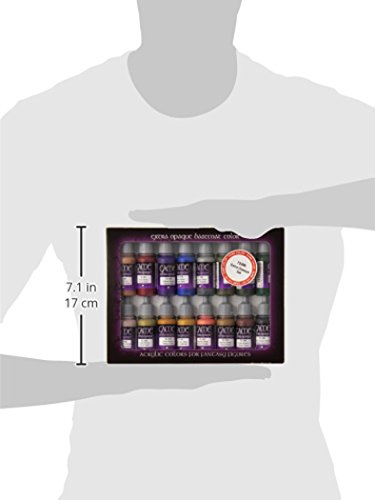 Vallejo Extra Opaque Paint Set Paint