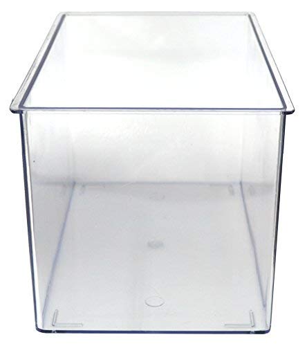 Aquarium Tank – Large – Molded Plastic – 1.75 Gallon Capacity – 10.25″ x 6.5″ x 6.25″