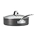 Circulon Genesis Hard Anodized Nonstick Cookware Pots and Pans Set, 10 Piece, Black