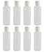 Pinnacle Mercantile Easy Squeeze Plastic Bottles with Disc Flip Cap/Lid 4 oz Set of 8 Empty