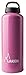 Laken Classic Water Bottle Wide Mouth Screw Cap with Loop - 34 oz, Pink