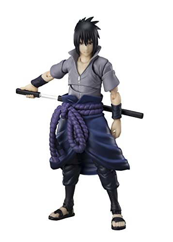 TAMASHII NATIONS - Naruto Shippuden - Sasuke Uchiha -He Who Bears All Hatred, Bandai Spirits S.H.Figuarts Action Figure