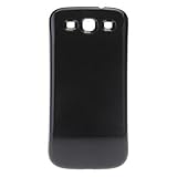 HP DF Replacement 4500mAh Extended Battery + Black Back Cover for Samsung Galaxy S3 I9300
