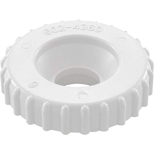 Waterway Plastics 806105104762 White Cap Single Port On/Off Valve
