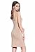 Women Long Spaghetti Strap Full Cami Slip Camisole Under Dress Liner,X-Large,Camel