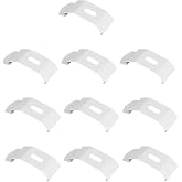 Zodazoqa 10 Pieces Vertical Blind Top Fix Brackets for Wide Bodied Track Systems Professional Quality Adjustable Mounting Hardware for Easy Installation and Secure Support Fit-38mm Head Rail
