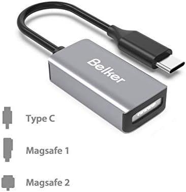 Belkertech Compatible/Replacement for USB C Magsafe Adapter Type C to Magsafe 1 & Magsafe 2 Adapter MacBook Pro 13’’15’’, Nintendo Switch