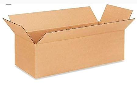 Brown Corrugated Box_Packing box Size: 12X4X3 (20) : Amazon.in