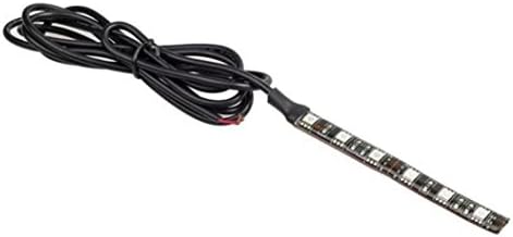 USSay ETohio Car Auto LED Light Mini Strip Black led motorcycle Turn signal Universal Amber lights Strip 6LED