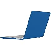 Incase Textured Hardshell D3 Horizontal Brush - MacBook Air 13 inch Case - 2022, 2021, 2020, 2019, 2018, M1 - MacBook Case, Laptop Cover, Protective Hard Shell, Scratch Resistant - Boutique Blue