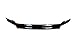 Auto Ventshade [AVS] Bugflector II Hood Shield / Protector | Fits 2011 - 2016 Ford F-250, F-350, F-450, F-550 | High Profile Bug Deflector - 1 pc., Dark Smoke | 25062