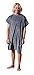 Surf Poncho Microfiber Hooded Robe Towel - Grey