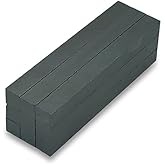 Heavy Duty Strong Long Ceramic C8 Ferrite Rectangle Bar Magnets 2/5x2/5x4 (Pack of 9)