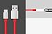 OnePlus 6 Dash Type C Cable For 5/5T/3/3T, Dash Charge USB C Cable Dash Cable (5V/4A) Red