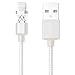 CONMDEX Double-Magnetic Charging Cable Compatible iPhone High Speed Charging Data Sync Magntic Lightning Cable Adapter iPhone 5S 6 6S Device 3.3 Ft (Silver)