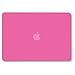 Rubberized Hard Case Cover for MacBook Pro 13.3 inches, Polycarbonate, Rose Red, GMYLE Silk Print