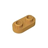 Gobricks GDS-1403 Plate Special 1x2 Rounded with 2