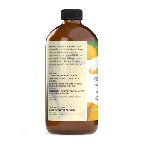 Gallbladder Complete 8oz Organic Liquid Concentrate Digestive Vinegar