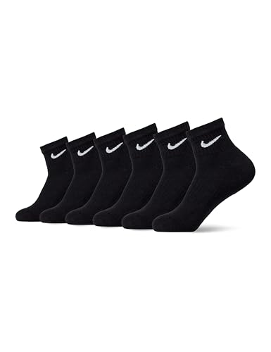 Nike Unisex Adult Everyday Cushioned Training Ankle Socks (6 Pairs)